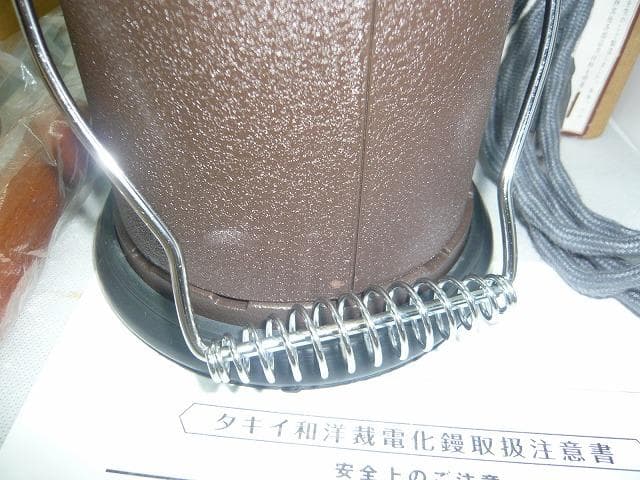 本体新品完全未使用　 タキイ和裁電化鏝 和裁コテ　和裁こて　鏝２本付