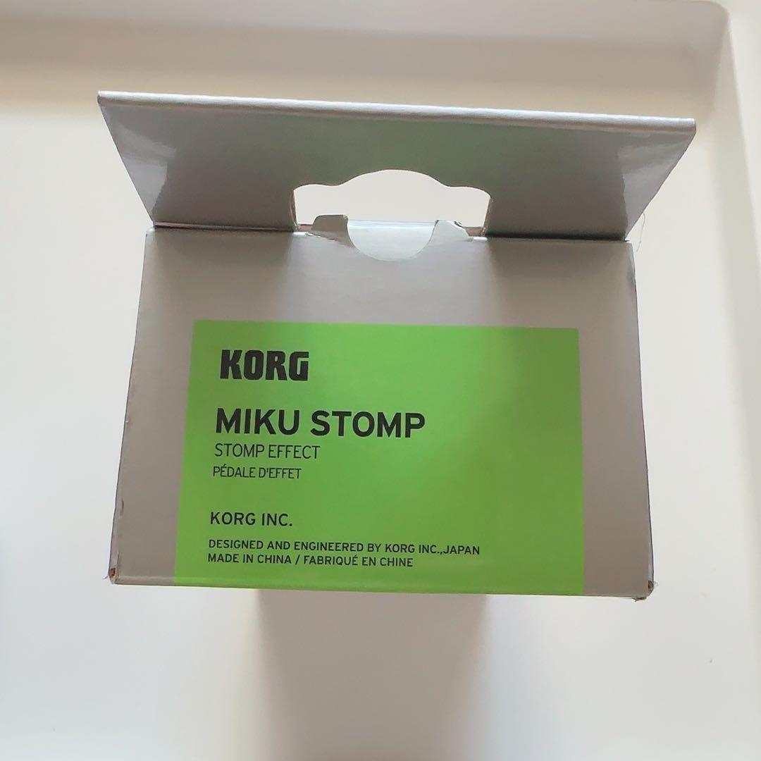 初音ミク　KORG MIKU STOMP ギターエフェクター