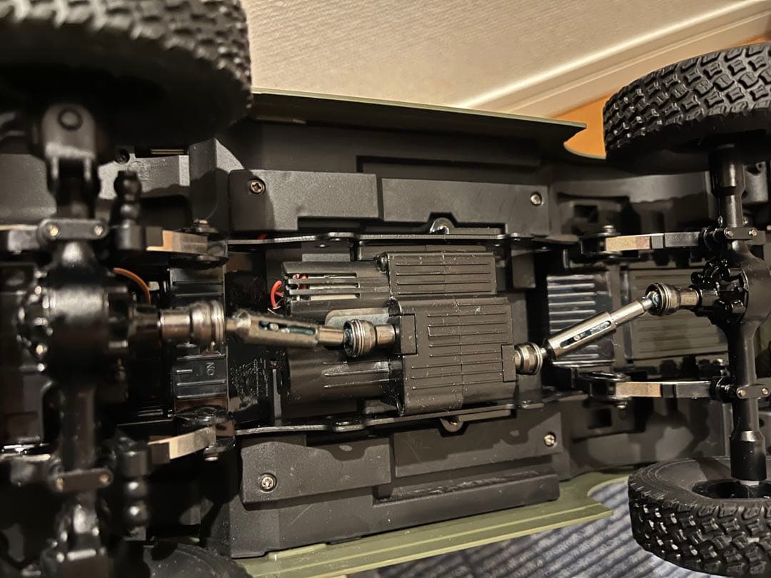 WPL JAPANスズキジムニー　オプションパーツ組込済み　オマケ付