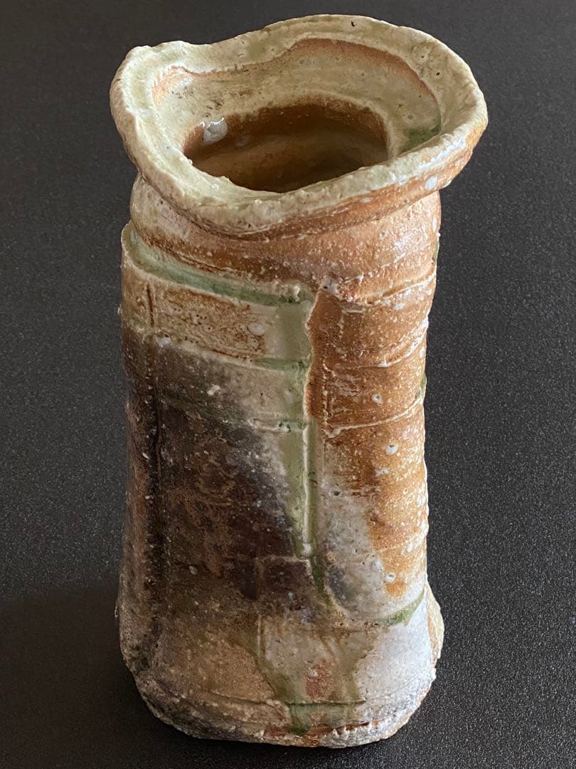 信楽焼 Shigaraki ware 花瓶 花入 Vase 井村侊生 N06