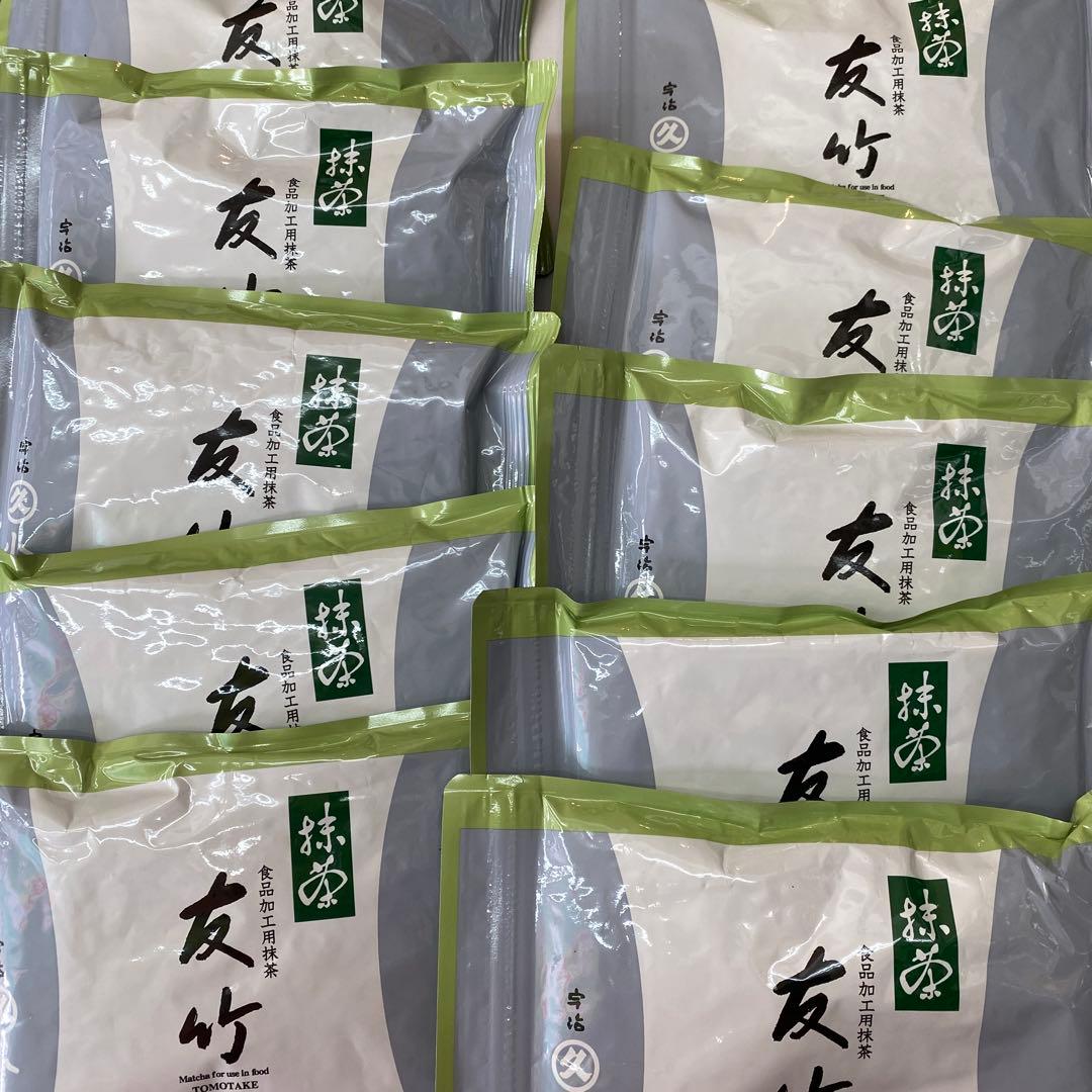 丸久小山園 抹茶 粉末緑茶友竹100g✖️10袋