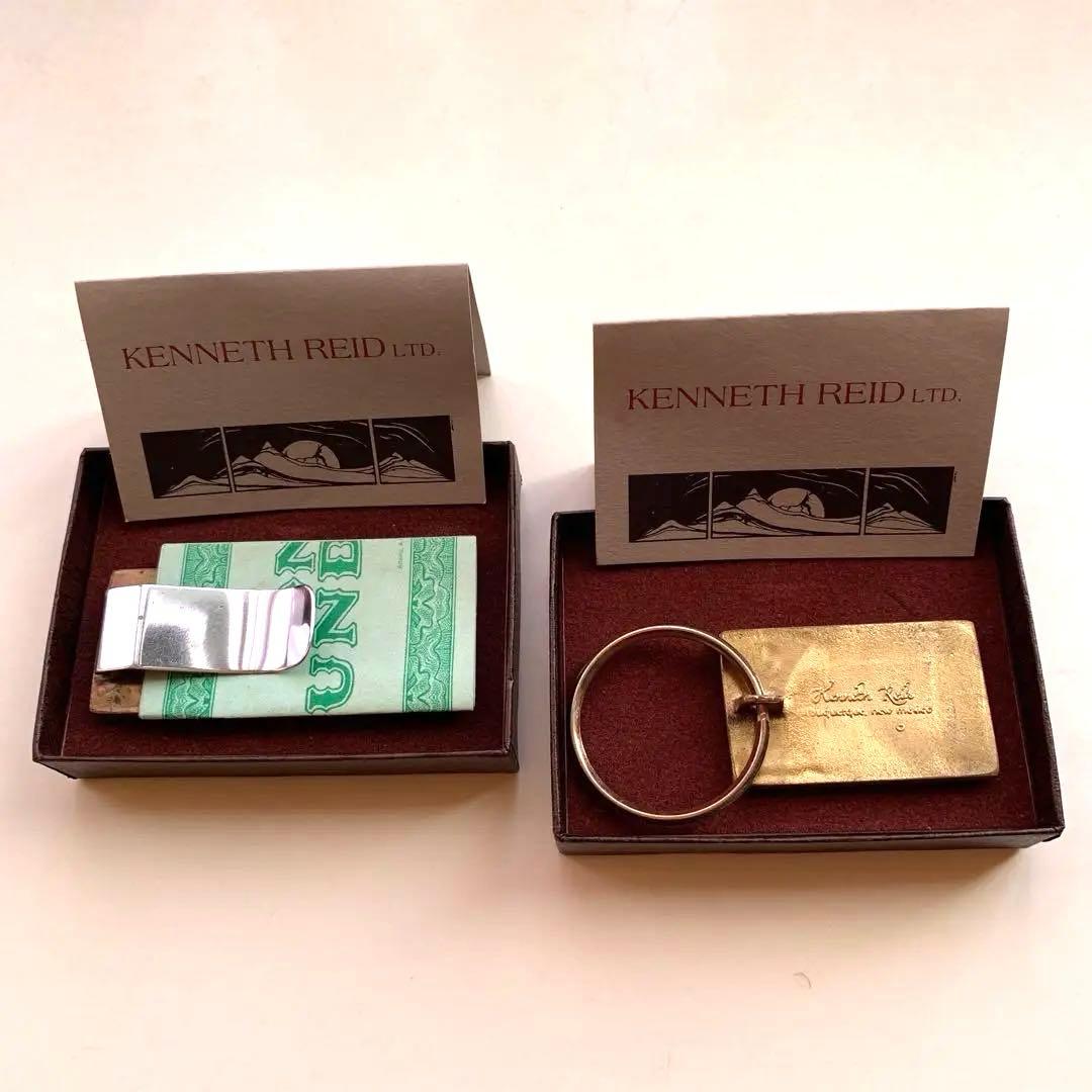 Kenneth Reid(ケネス・リード)のマネークリップ＆キーホルダーのセット