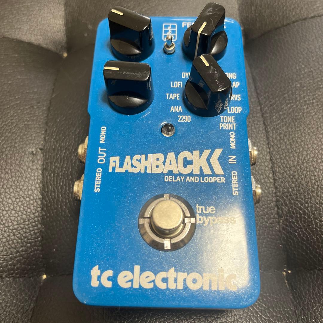ギター tc electronic FlashBack Delay and Looper