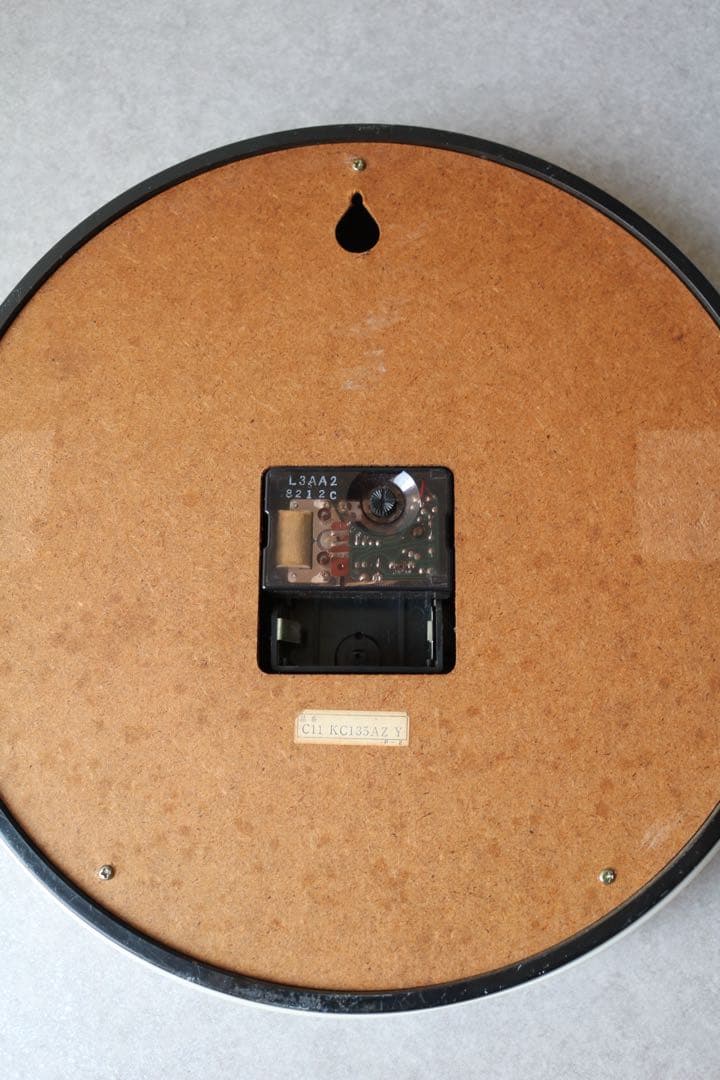 掛け時計　オリエント　ビンテージ　80s ミッドセンチュリー　ポストモダン