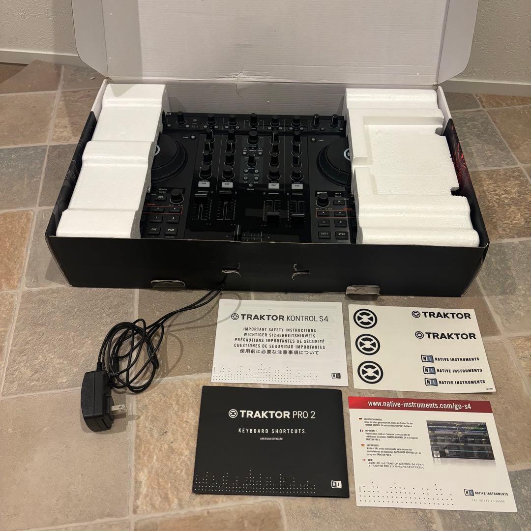 【美品】 NI TRAKTOR KONTROL S4 DJコントローラー
