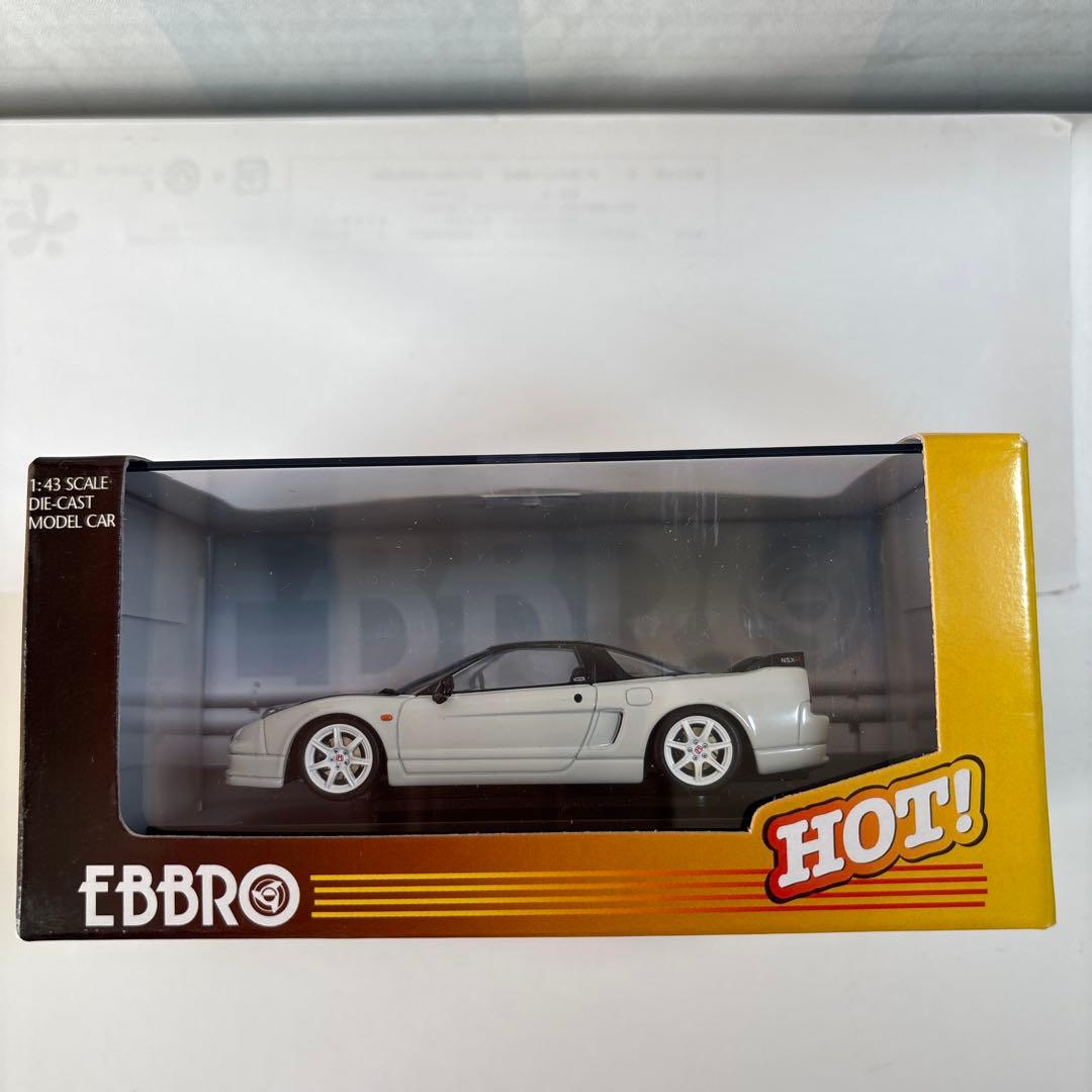 エブロ（絶版品）ホンダNSXタイプ2001 東京モーターショー（ホワイト）