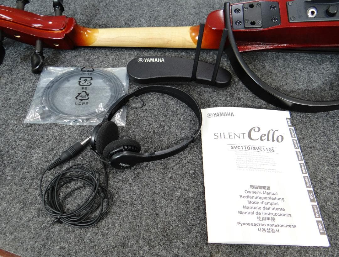 ヤマハ サイレントチェロ SVC110S / 純正ケース・付属品つき・美品