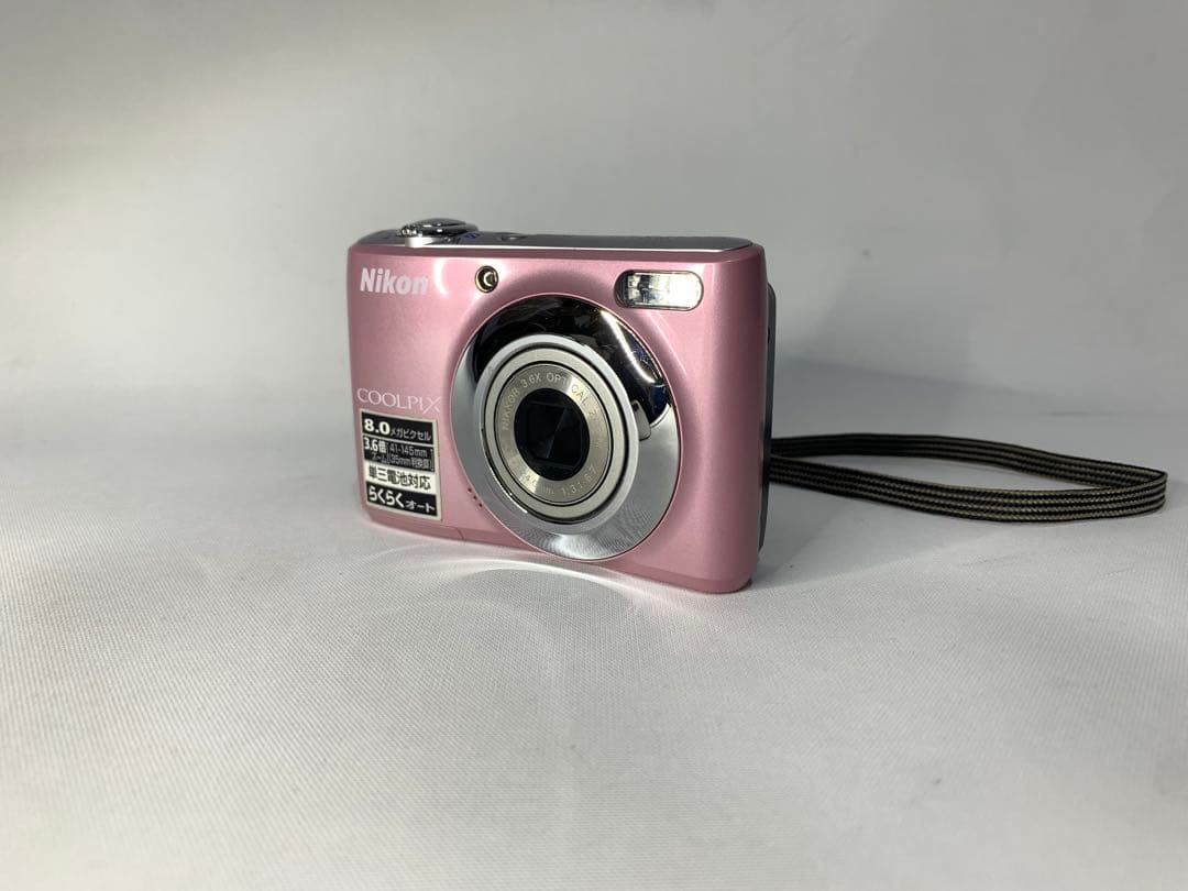 Nikon デジタルカメラ COOLPIX L21 ピンク デジカメ 乾電池式