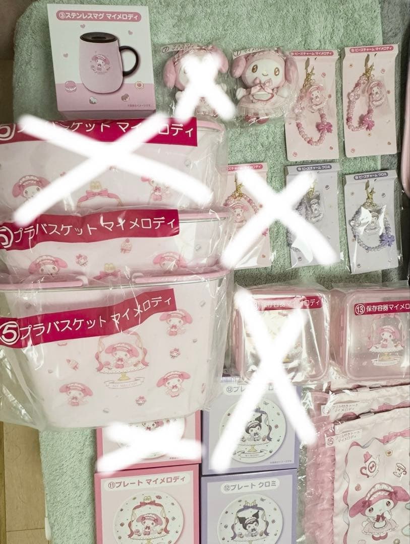 マイメロディ クロミ当りくじ　28点セット