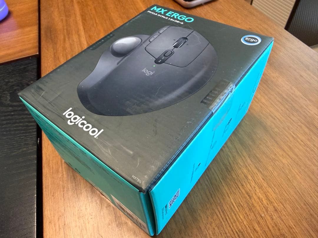 【新品】logicool MX ERGO アドバンス ワイヤレス トラックボール