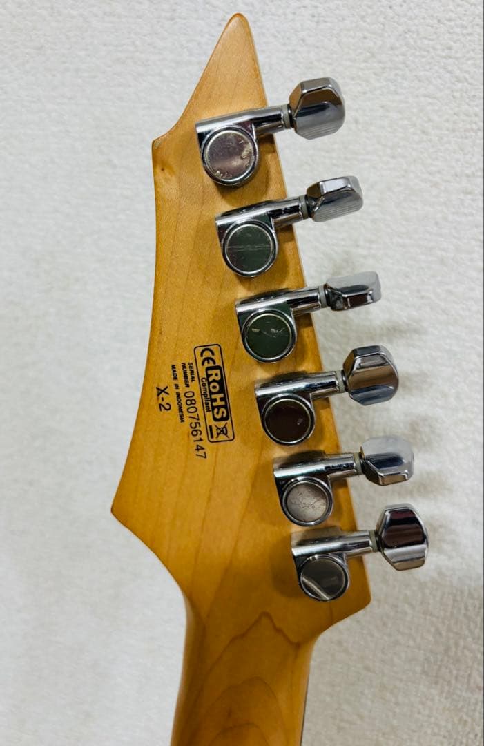 Cort コルト X-2 エレキギター メタル向け レッド