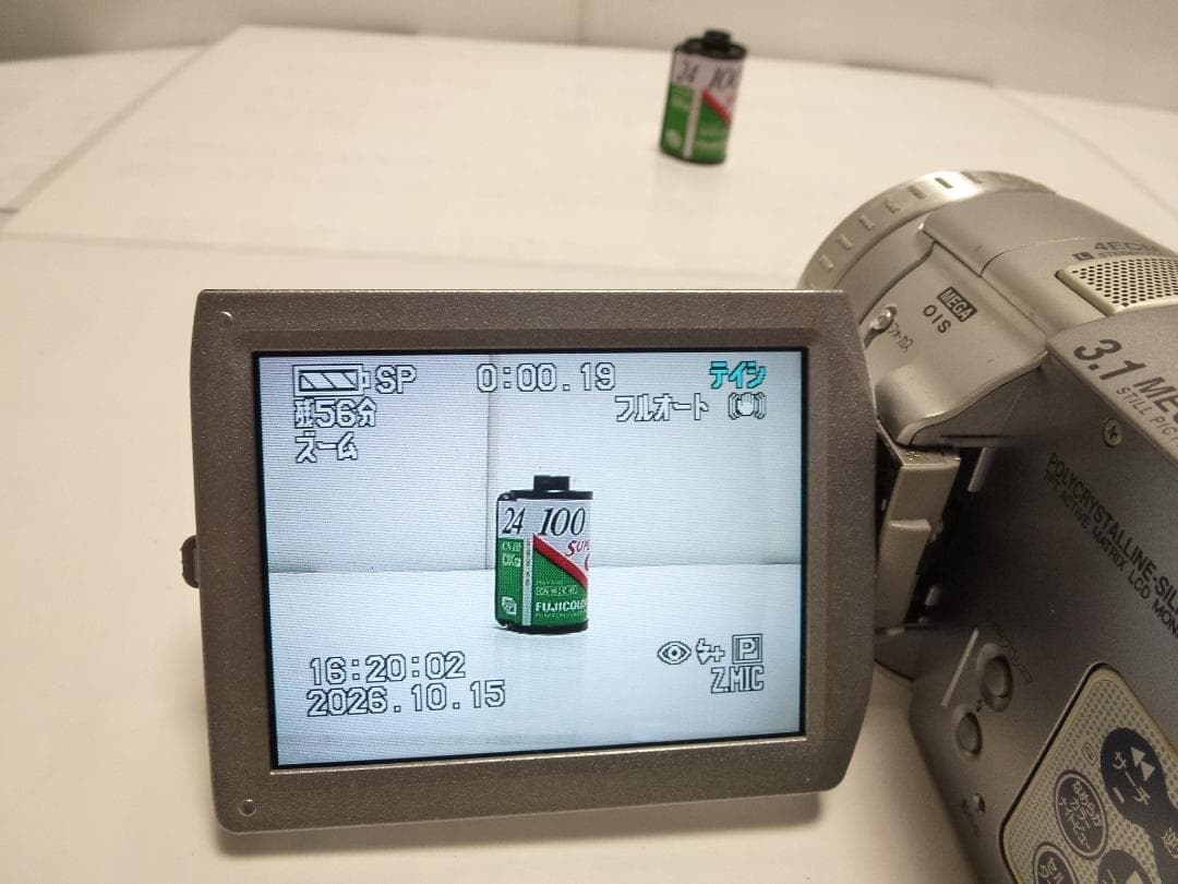 大人気　動作品　Mini DV　パナソニックビデオカメラ　NV-GS100