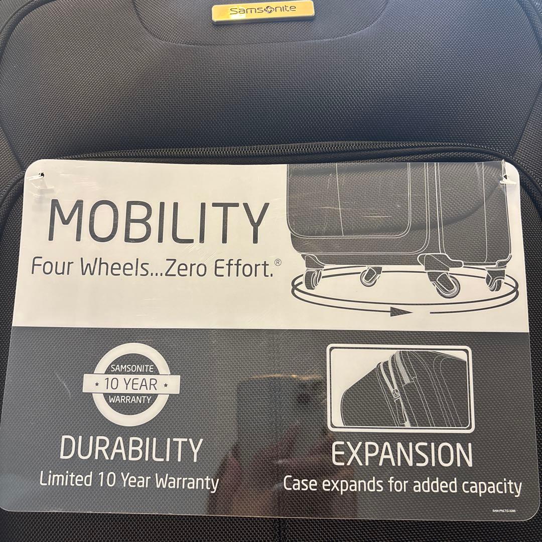 ☆1度使用☆Samsonite D1650 キャリーケース ブラック