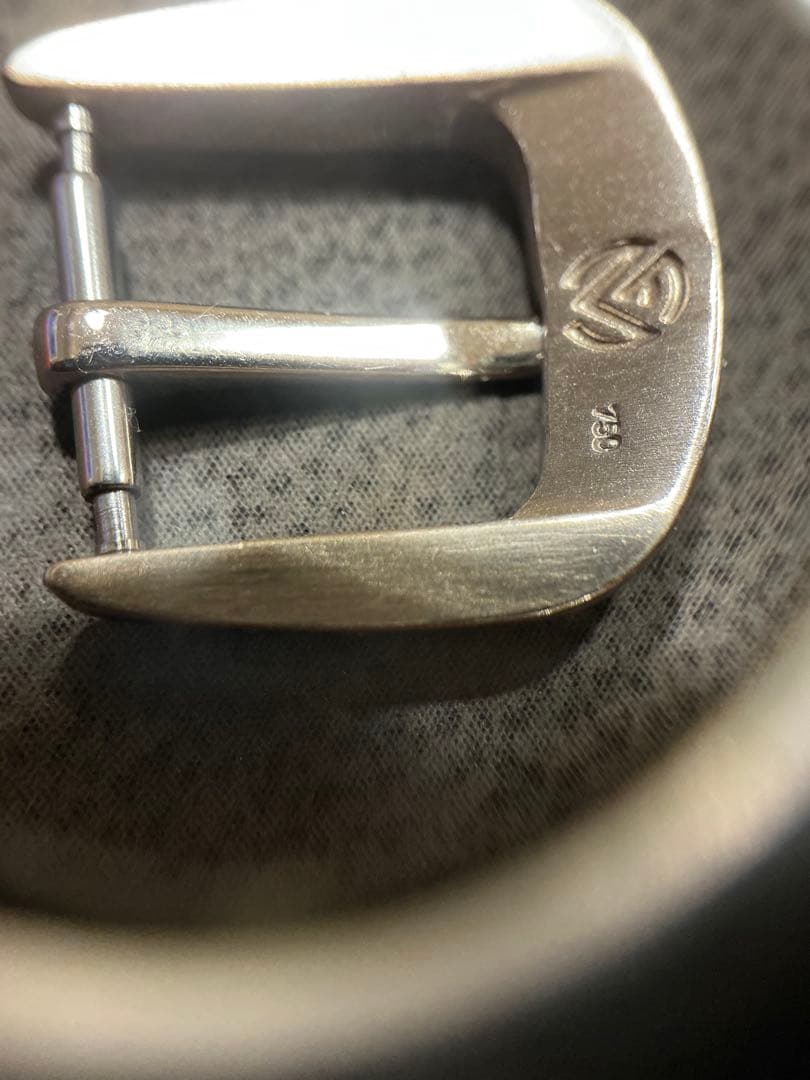 FRANCK MULLER 腕時計ベルト14mm用　 尾錠/ホワイトゴールド