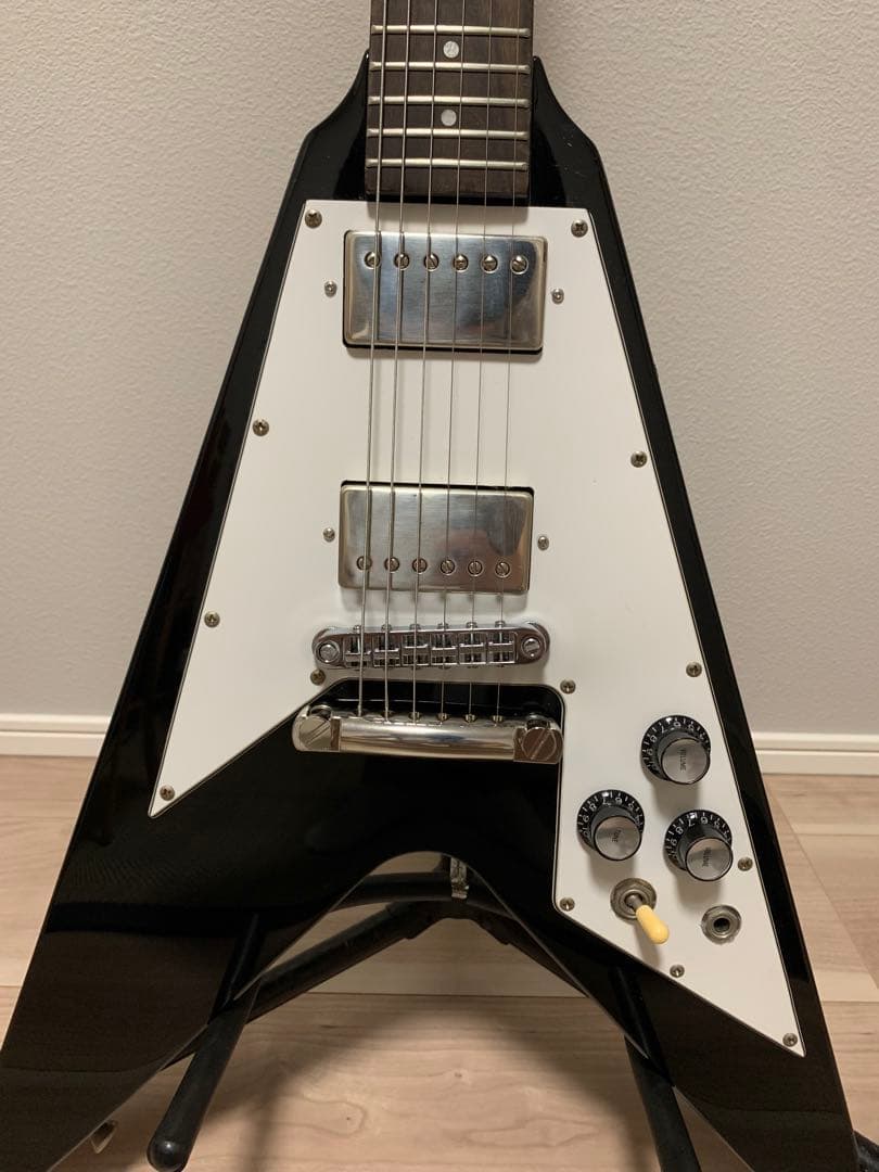 Bacchus ミニサイズギター フライングVタイプ BFV-mini