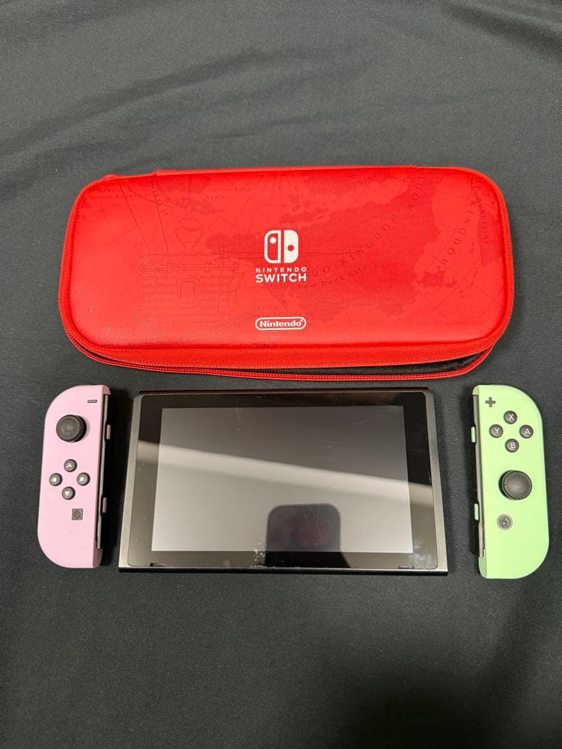 Nintendo Switch 未対策機　Joy-Con、ケース、SDカード付き