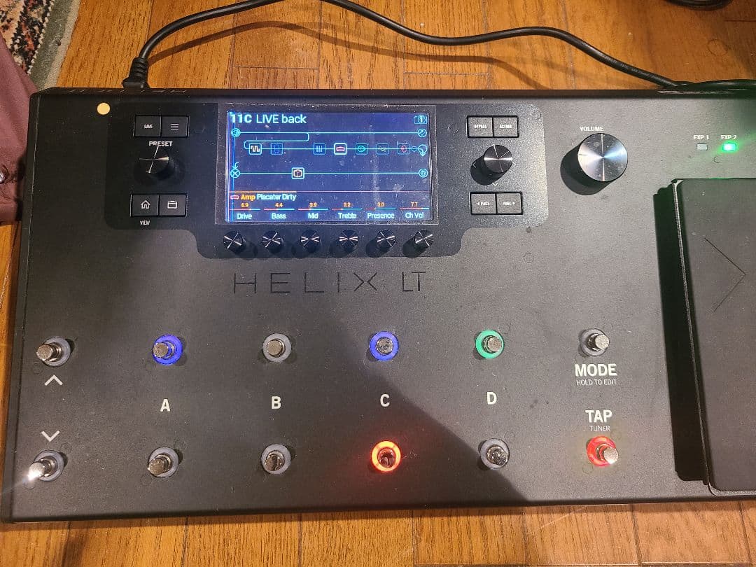 Line 6 Helix LT ギターエフェクター