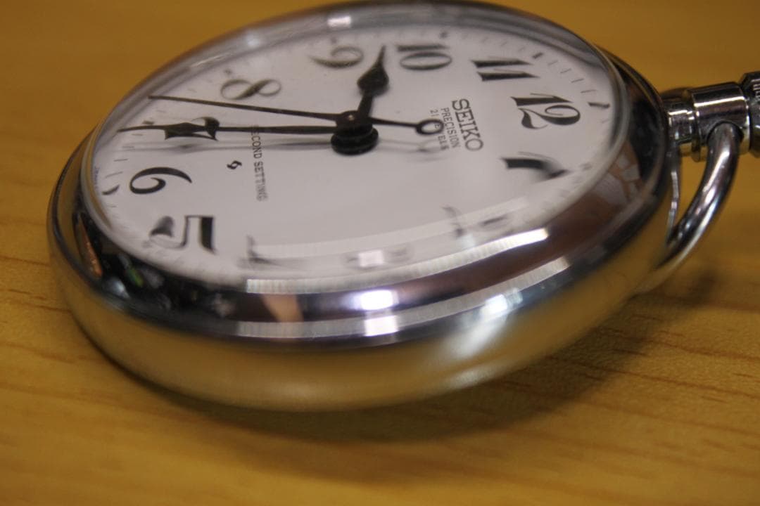 門鉄　昭和50年　懐中時計　SEIKO　鉄道　門司鉄道管理局　時計