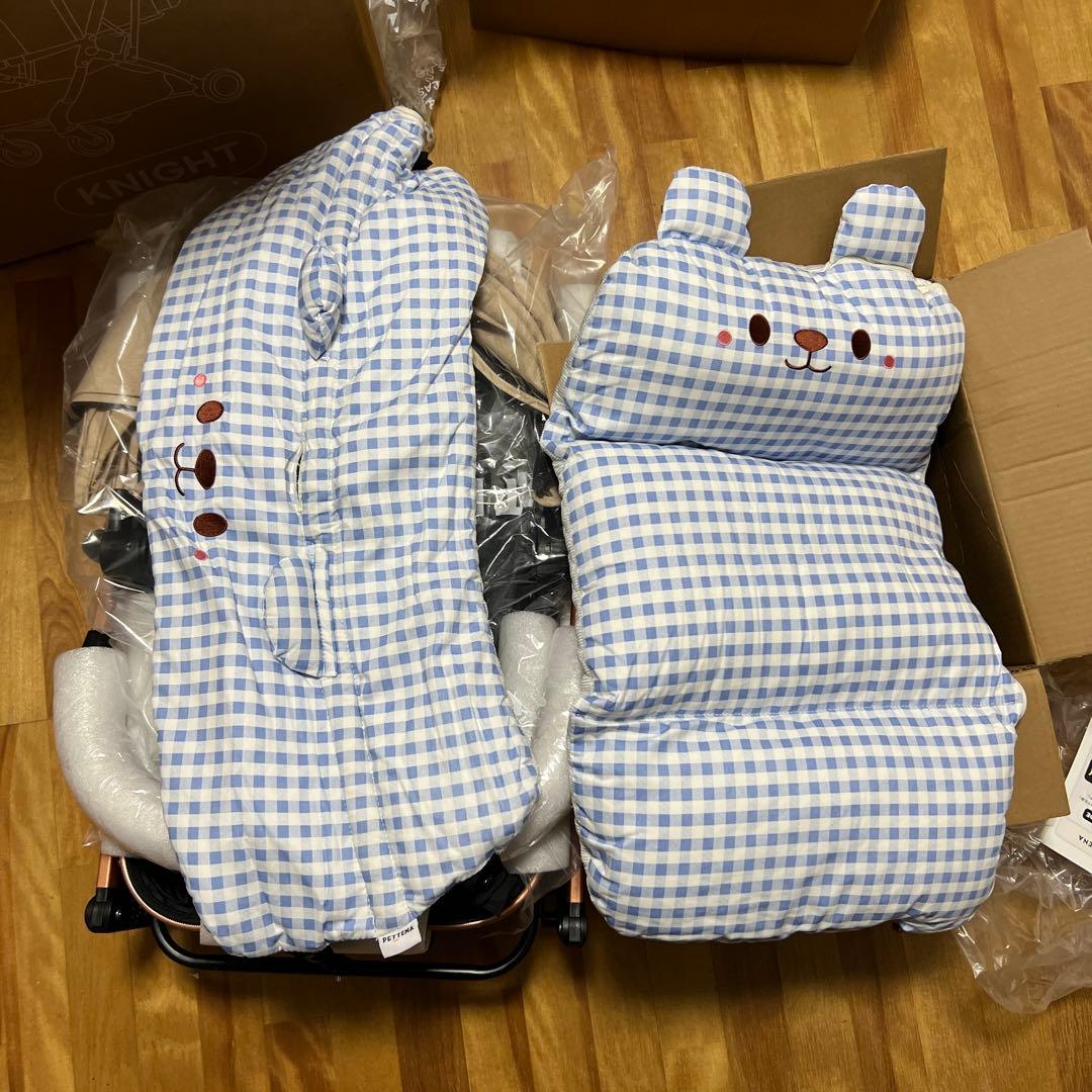 折りたたみ可能分離型ペットカート-KNIGHT