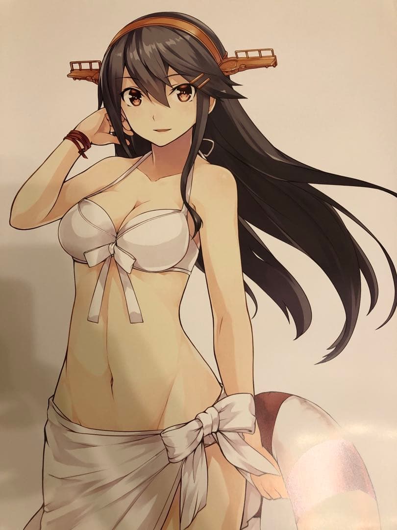 【非売品】艦隊これくしょん 艦これ 榛名改二 等身大 ポスター