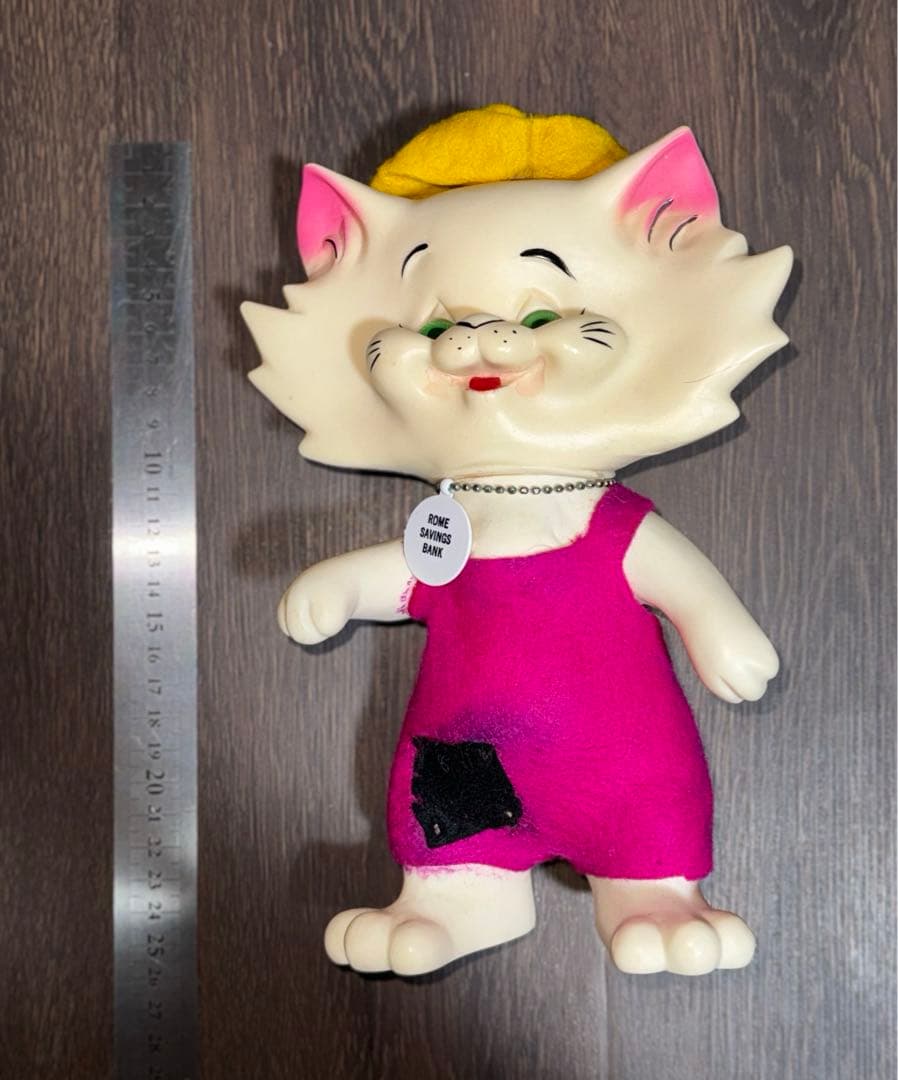 1969 ロイデス キャット バンク 貯金箱 アメトイ ヴィンテージ 2