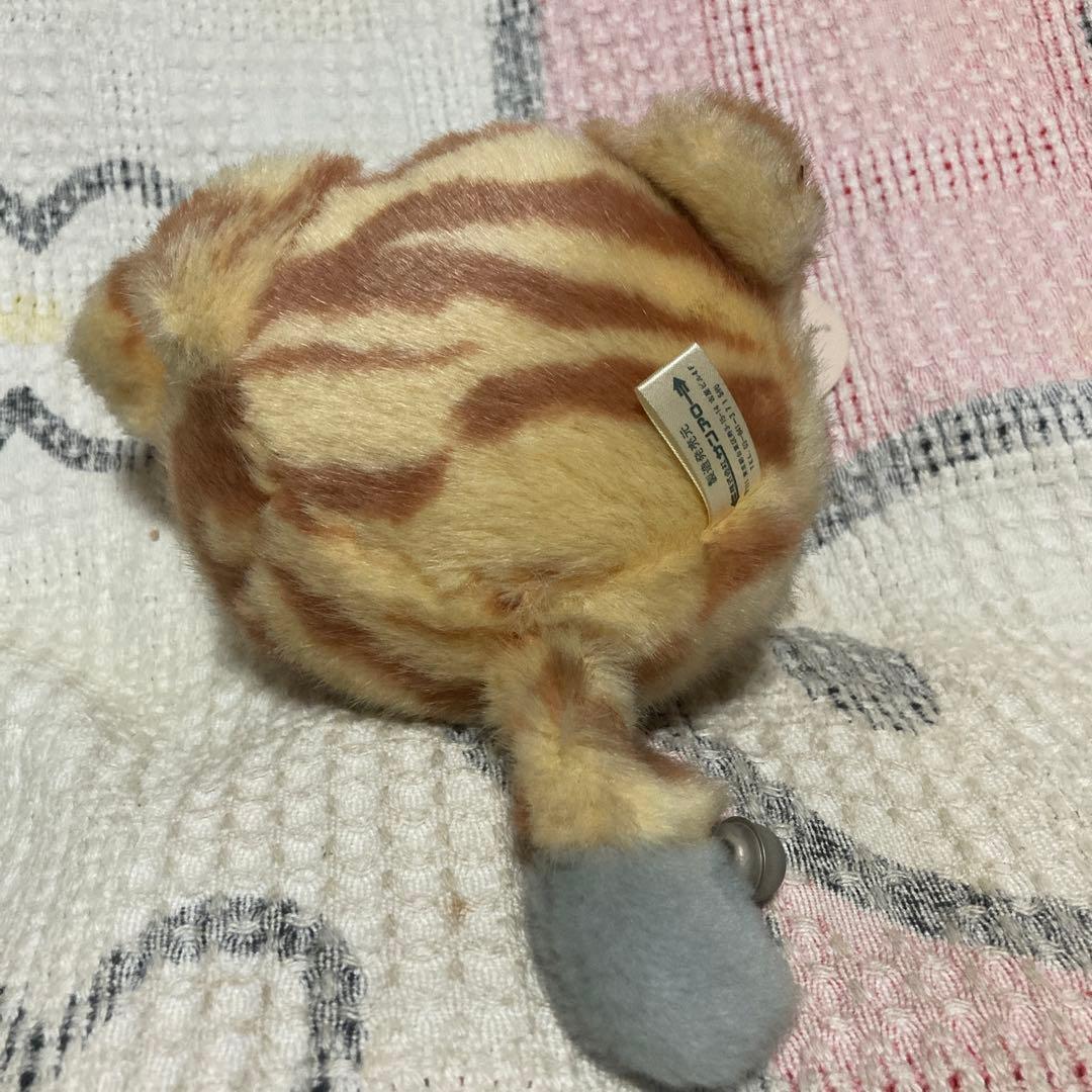 サンアロー　レトロ　でぶニャンコ　ぬいぐるみ　中古品