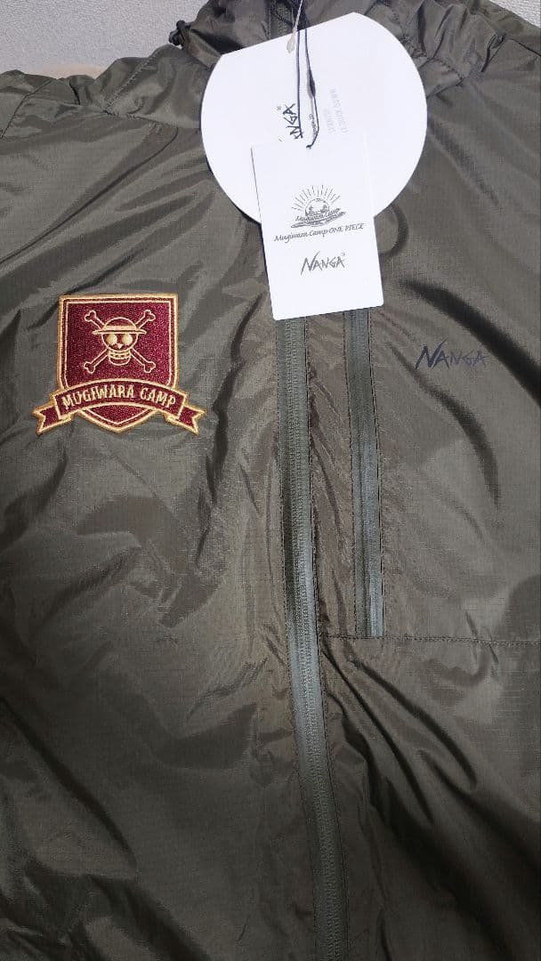 NANGA ナンガ 　ONE PIECE　コラボ　ダウンジャケット　XLサイズ