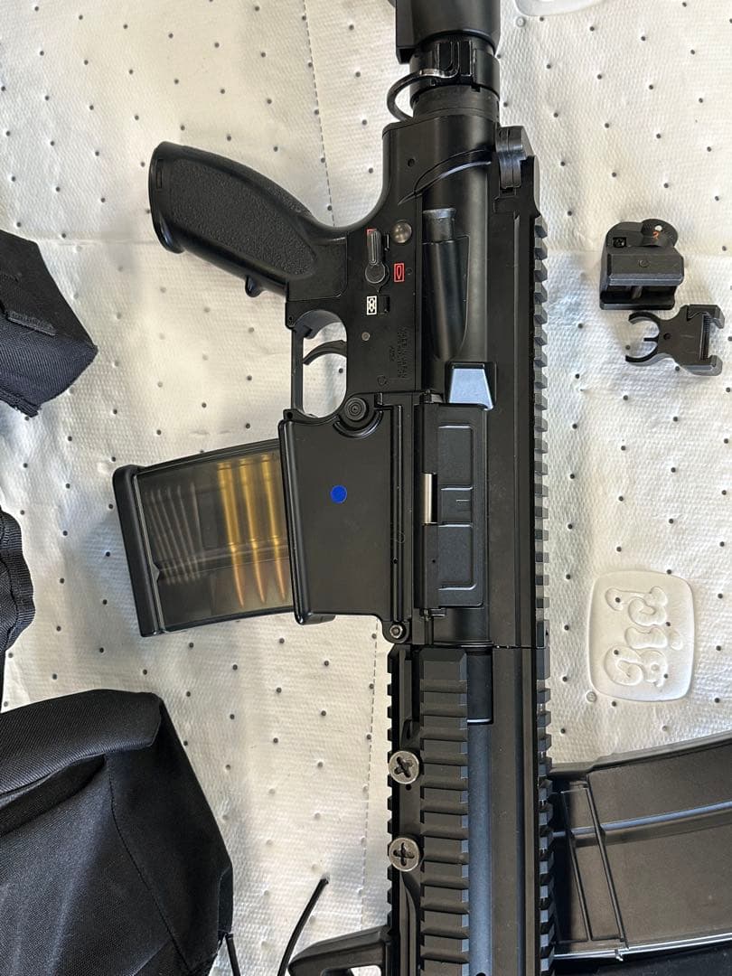 東京マルイ HK417 エアガン ブラック　ジャンク品