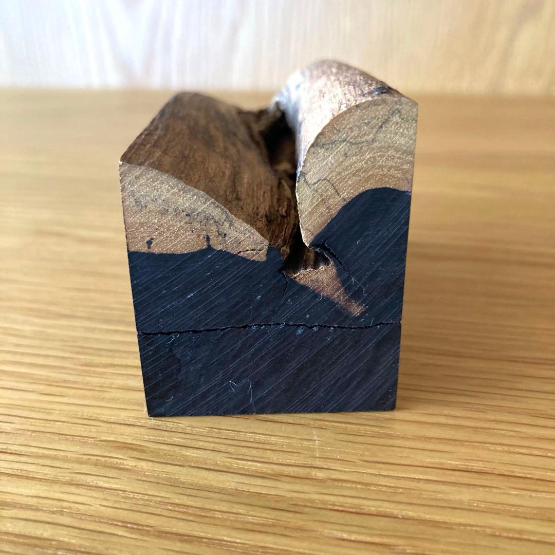 【茶道具】糸トンボ　割香合　喜三誠志　輪島　螺鈿