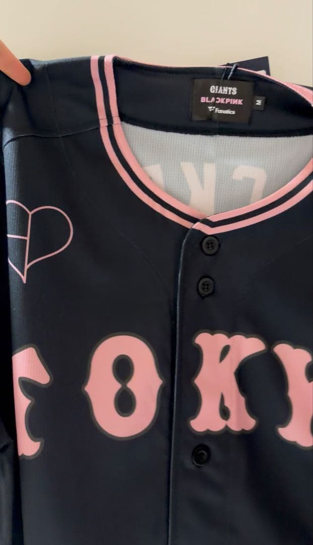 【はやもんがち】BLACKPINK 読売ジャイアンツ クロップド ユニホーム M