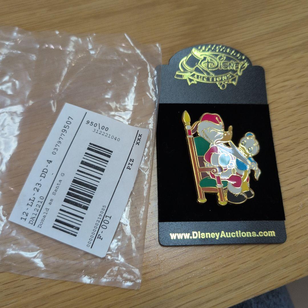 ディズニー　ピン　ドナルド　ディズニーオークション