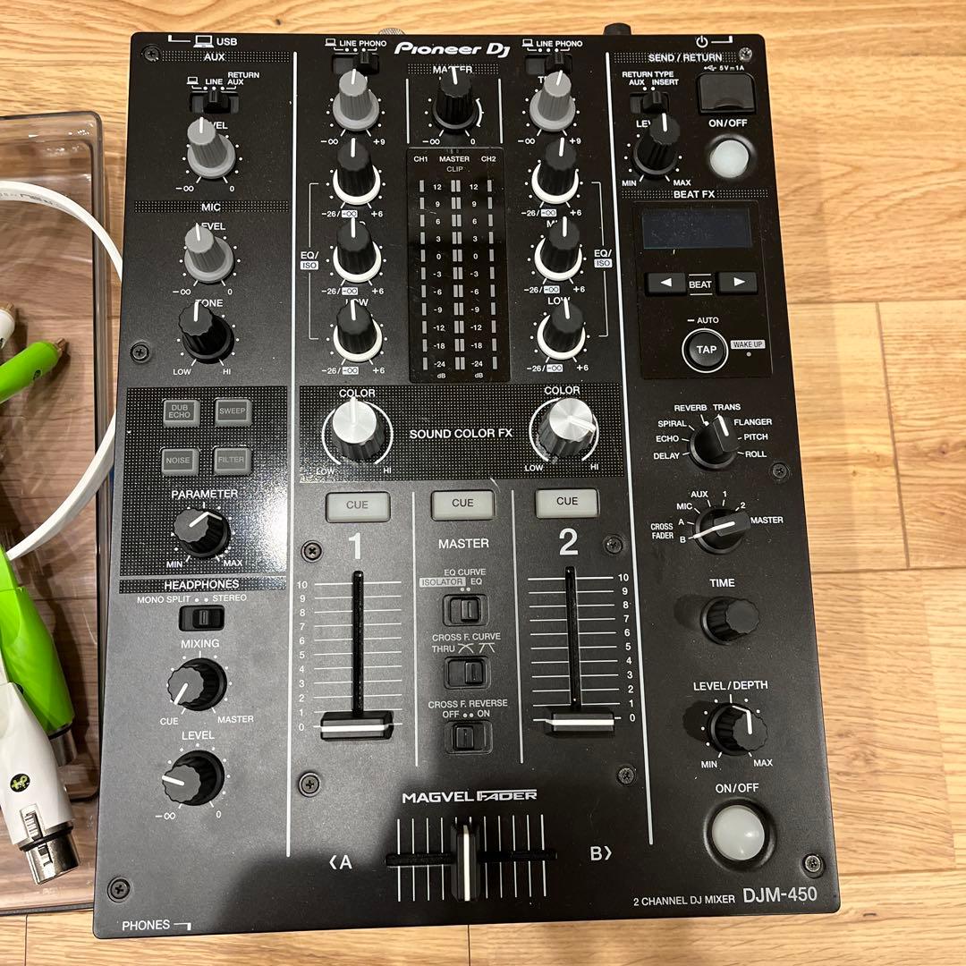 D*！様 Pioneer DJミキサー DJM-450 本体＋おまけ