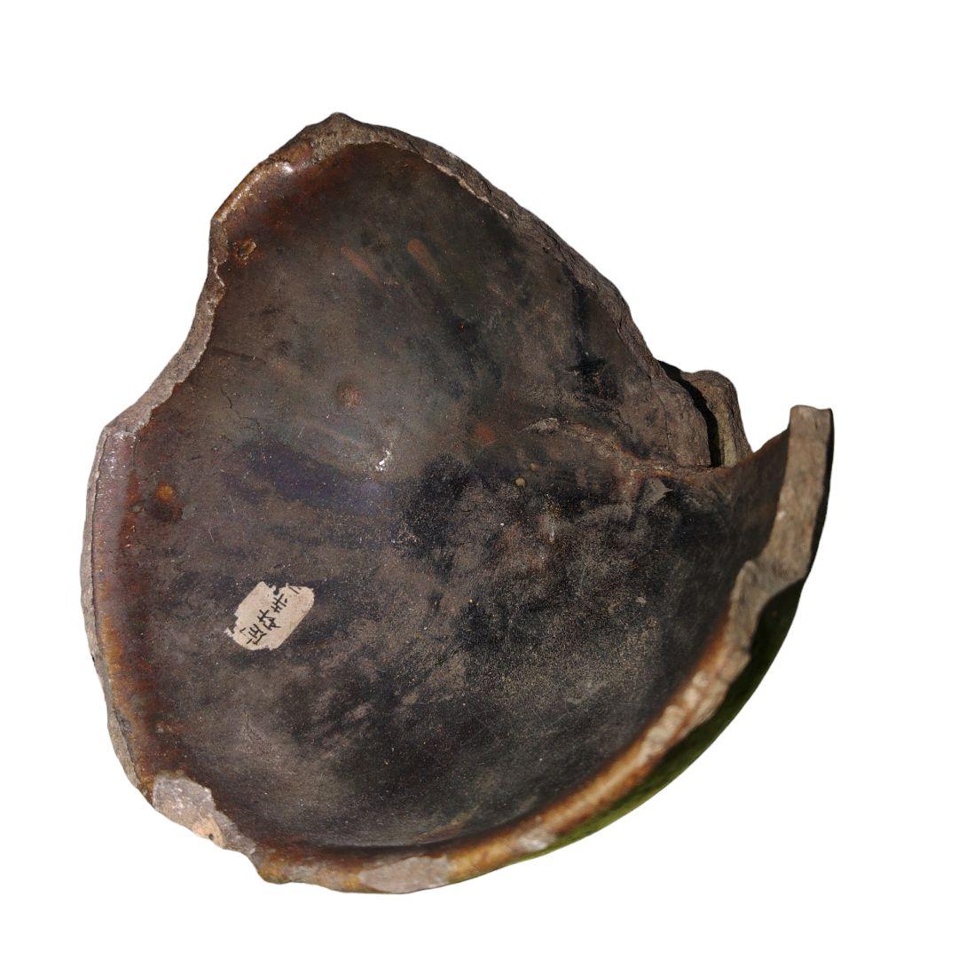 16世紀　桃山時代　岐阜県定林寺窯　天目茶碗　出土品