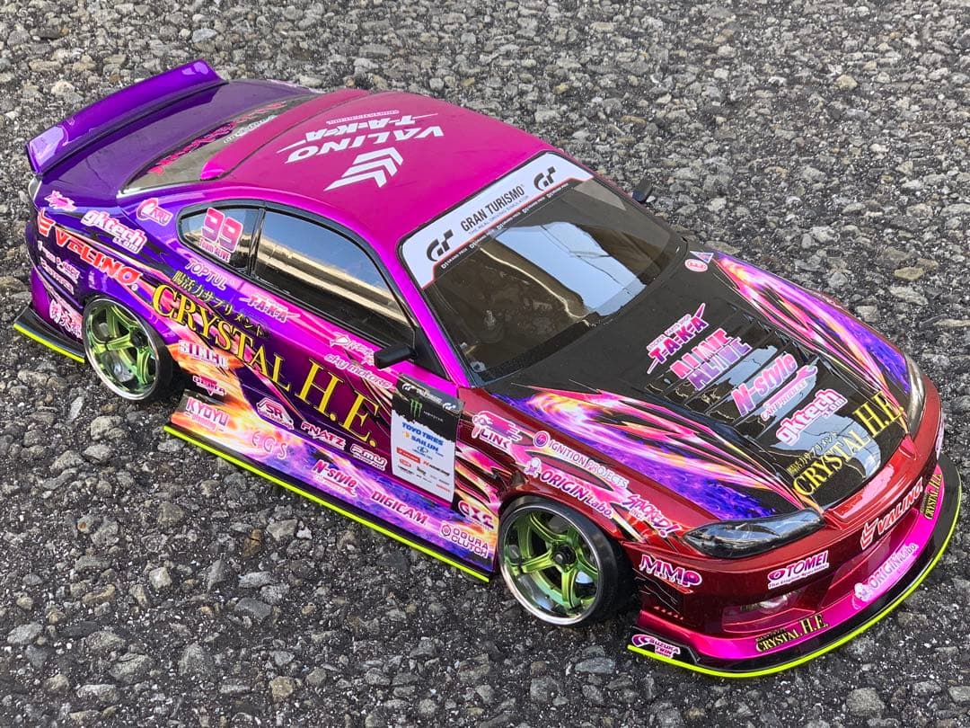 アディクション　アライブフーン　シルビア　限定ボディ キャンディーラメ塗装品