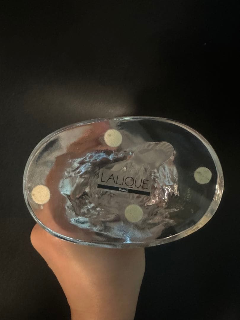 LALIQUE ラリック　ガラス製 ダンサー　女性ヌード像