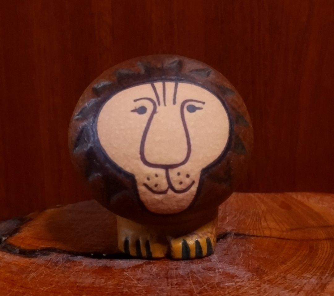 リサラーソン ライオン 大中小キーホルダー４点セット 北欧 美品