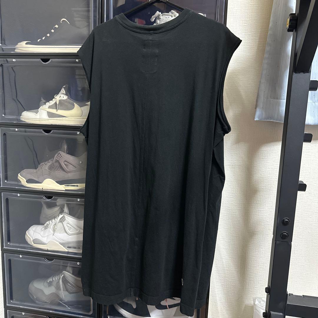 Rick Owens × Champion ノースリーブシャツ　ブラック　S