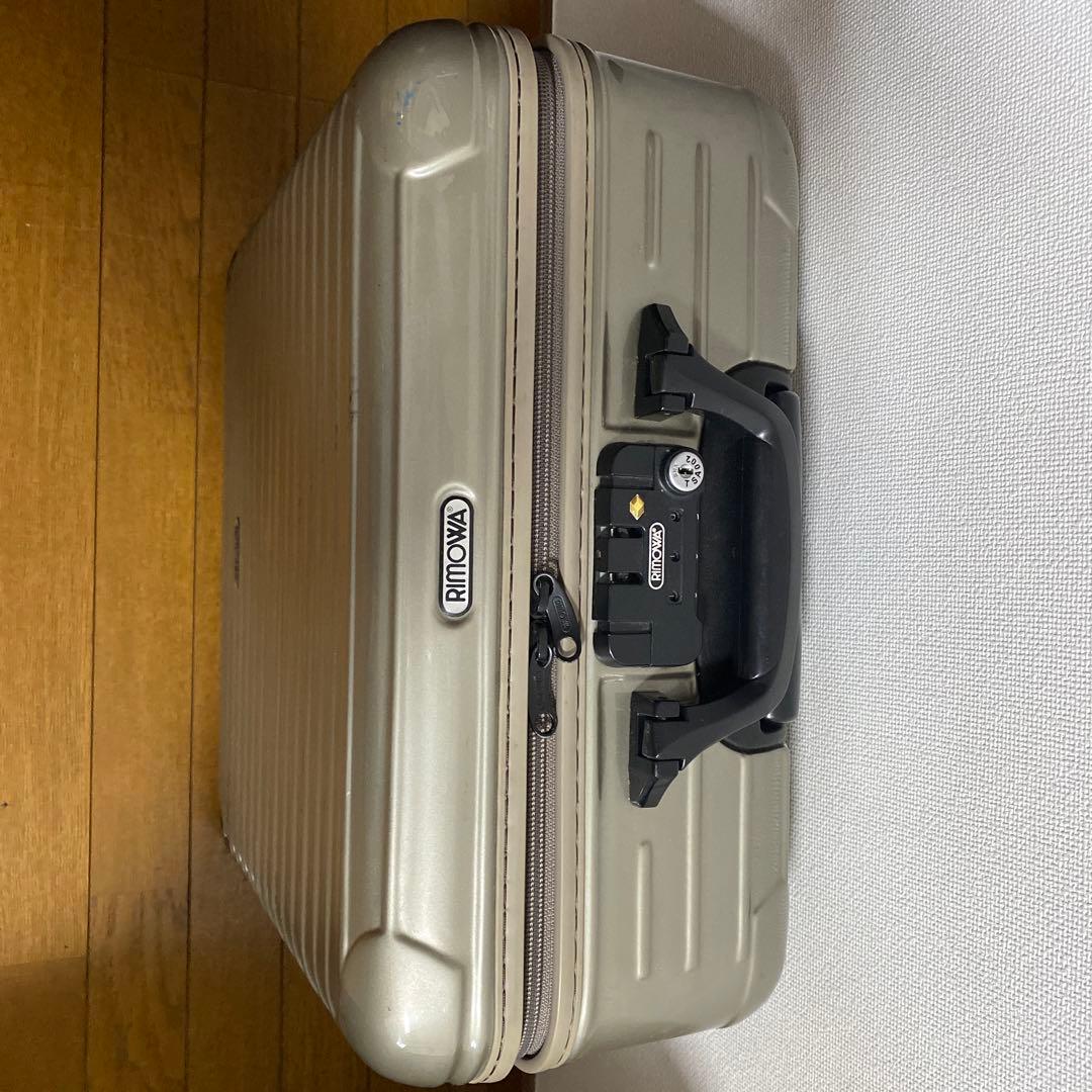 A*e様 RIMOWA/リモワ製の2輪サルサ ビジネストロリー ゴールド 25L