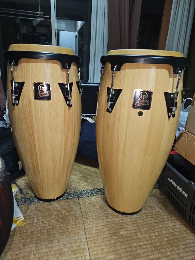 ブラウンコンガ LP Aspire Conga 2本セット