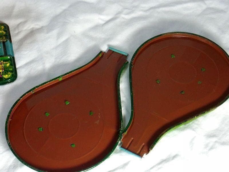 【希少】水車を回す ブリキのリス おもちゃ １９５０年代　光球商会製【箱付き】