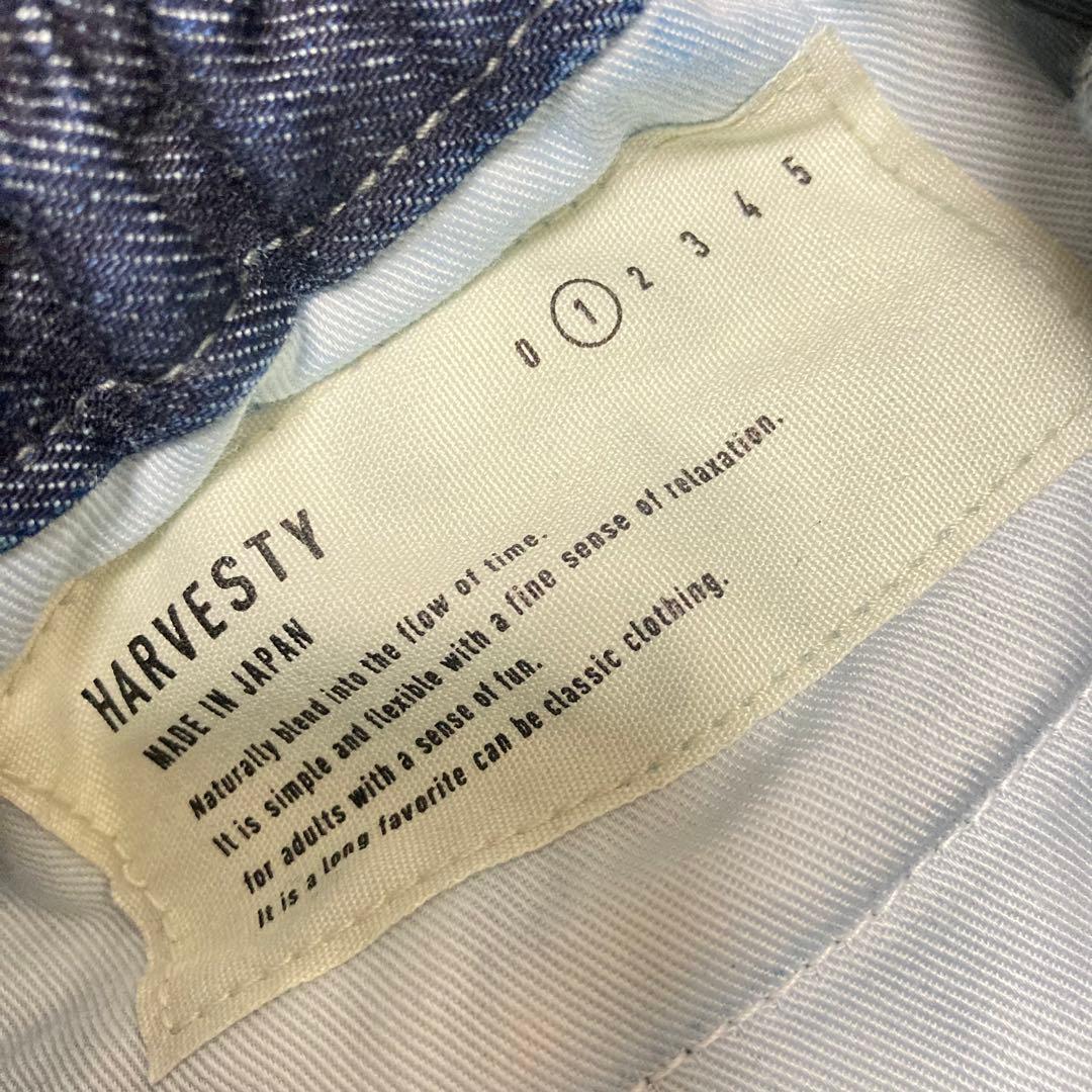 HARVESTYサーカスパンツ|ワンウォッシュ|サイズ1
