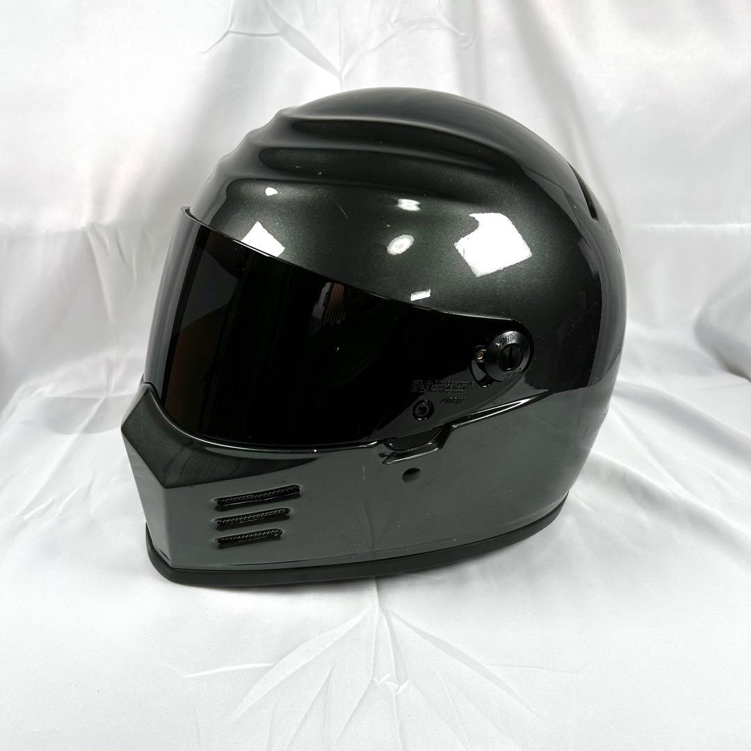 SIMPSON OUTLAW フルフェイスヘルメット アウトロー ガンメタ