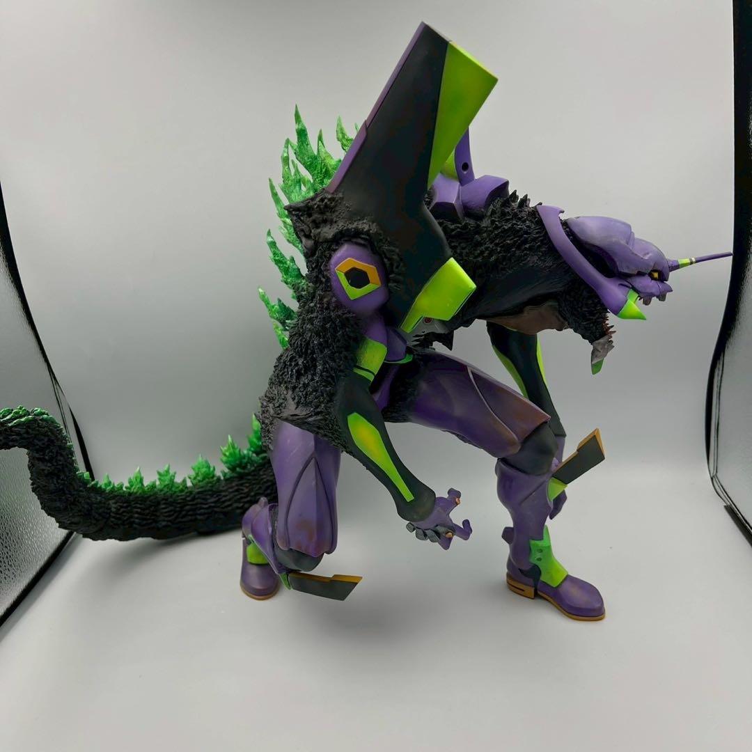 エクスプラス　東宝30㎝シリーズ　フィギュア　エヴァンゲリオン　初号機　ゴジラ