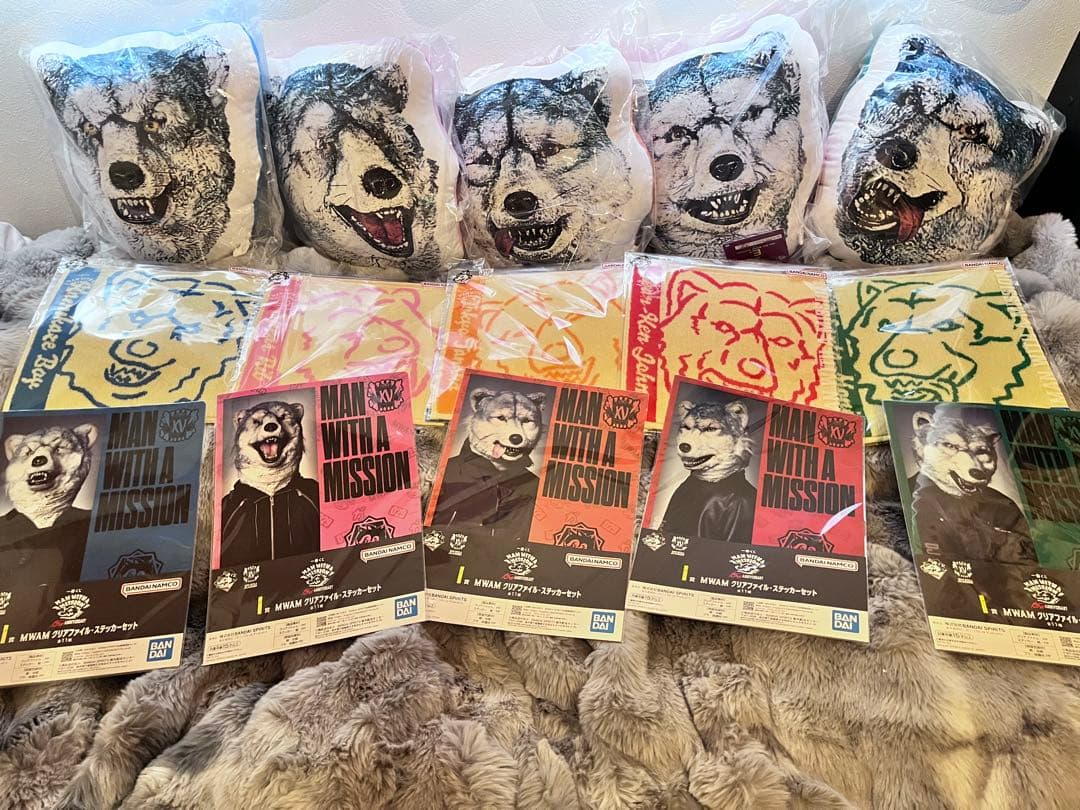 マンウィズ一番くじ クッションまとめ売りセット♡