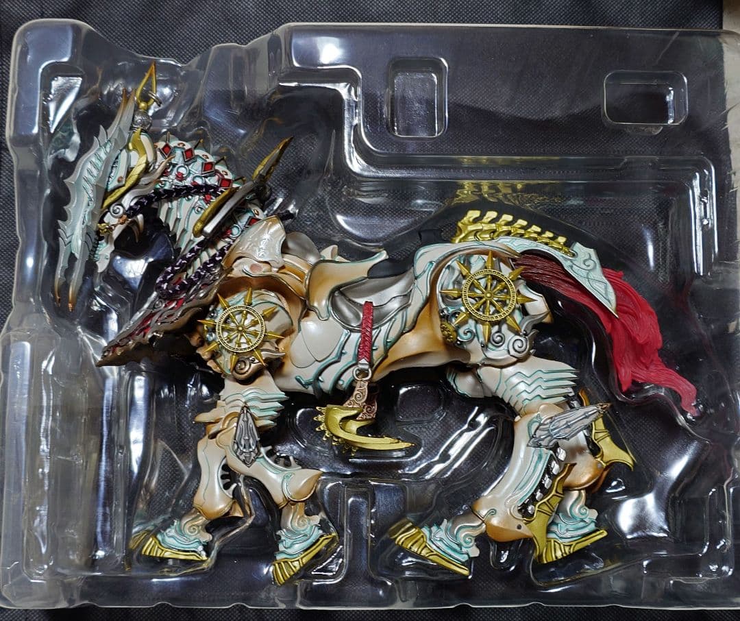 【11/23まで値下げ中】　魔戒可動　白夜騎士 ダン & 魔導馬 ハヤテ セット