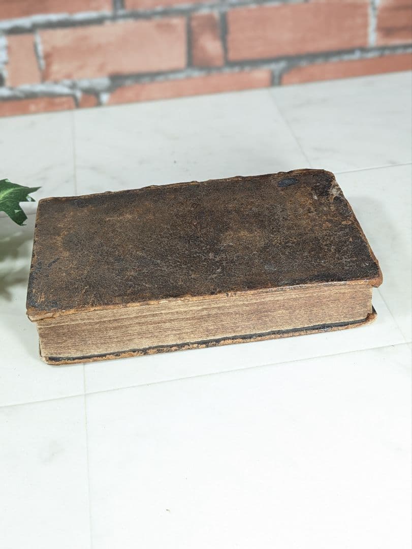 フランス アンティーク 洋書 パスカル パンセ 革装丁