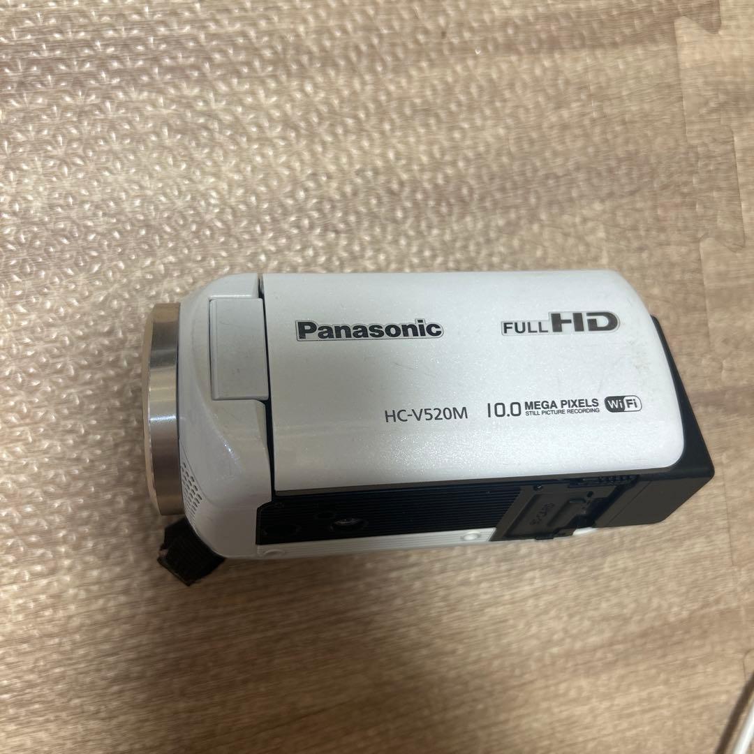 1日限定値下げ。Panasonic HC-V520M フルHD ビデオカメラ