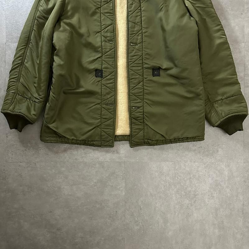 60s 米空軍 USAF ヴィンテージ ウールパイル ライナージャケット M-L