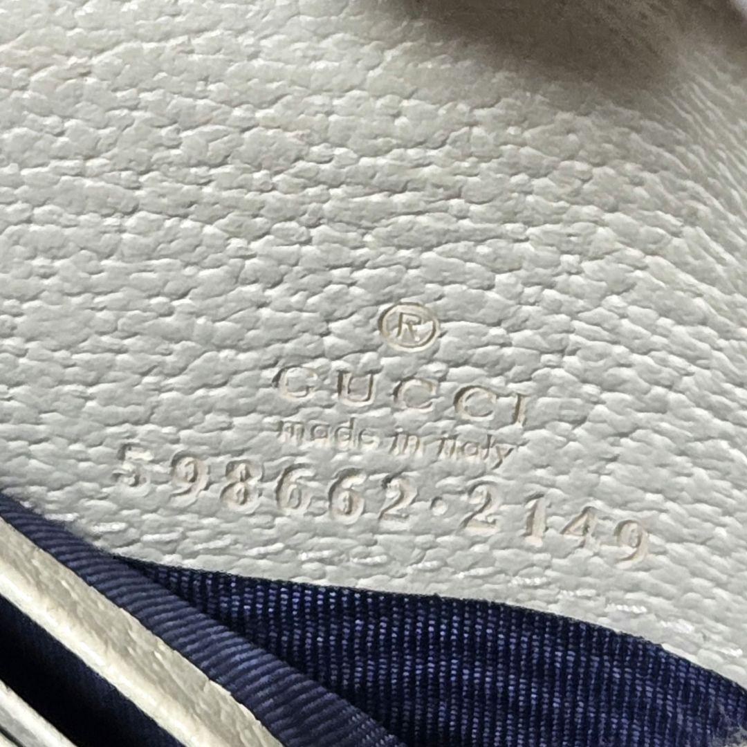 グッチ オフディア 折り財布 レザー シェリーライン