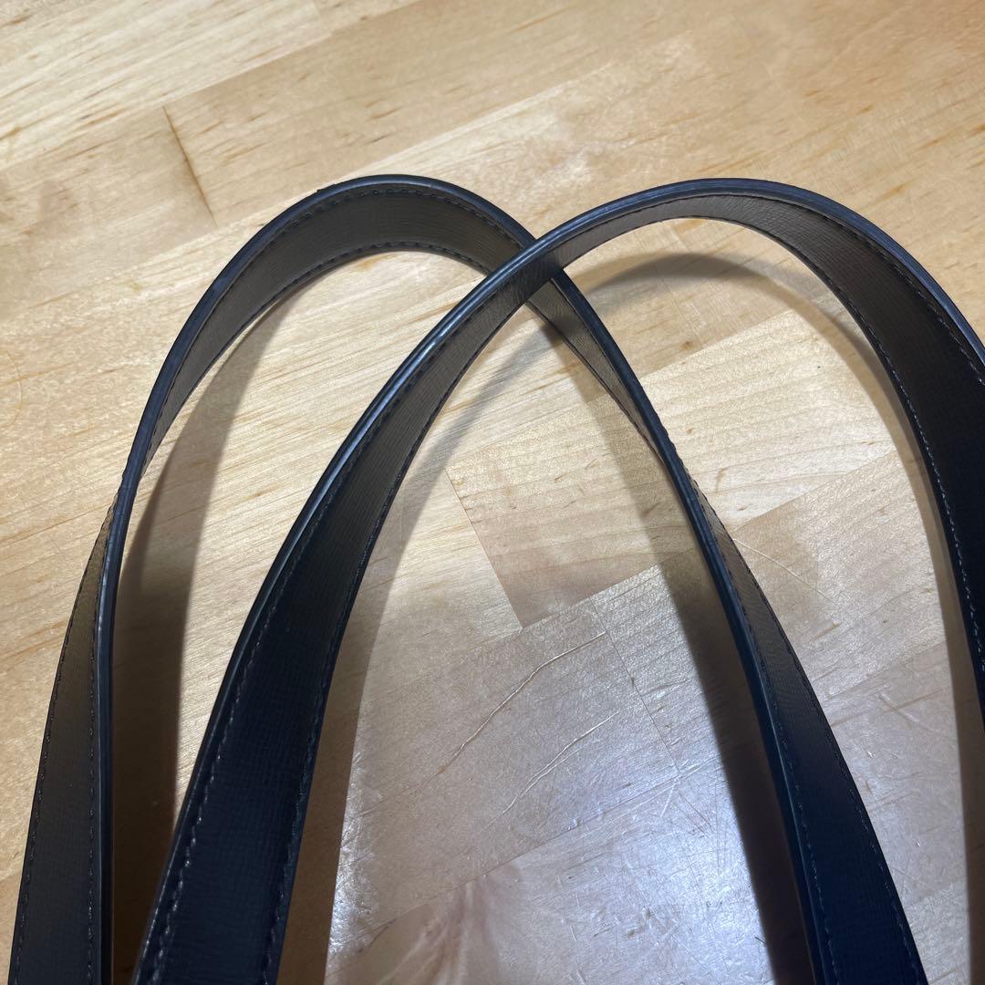 美品　ポールスミス　ビジネスバッグ　肩掛け　ナイロン　レザー